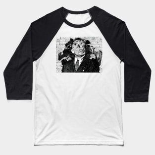 Ludwig von Mises Graffiti Baseball T-Shirt